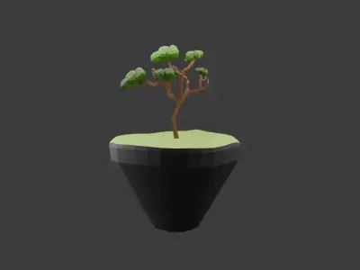 Low Poly Tree      FREE Free low-poly 3D model