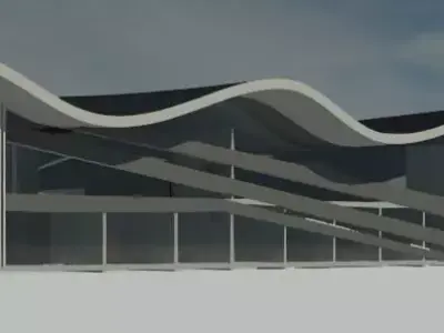 Cultural Museum 3D model