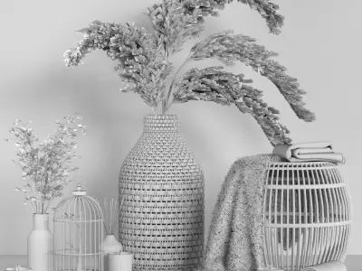 Decorative Set 17 3D model