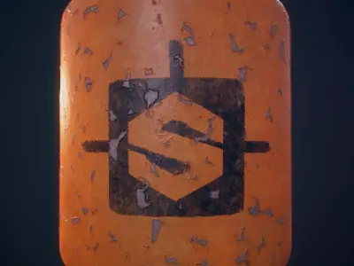 Concrete Material Procedural Texture