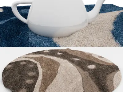 Rugs No 62 Low-poly 3D model