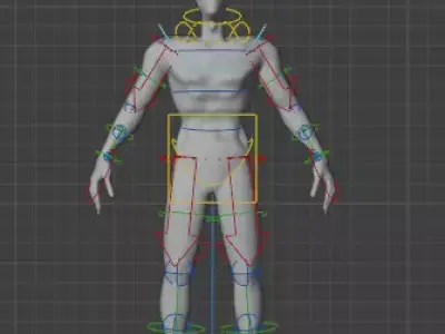 Monster rigged free Free 3D model
