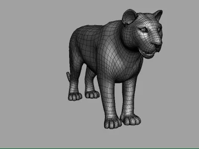 Tiger 3D model