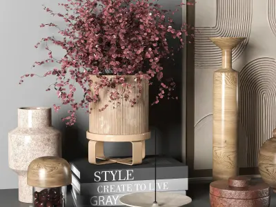 Decorative set 026 3D model