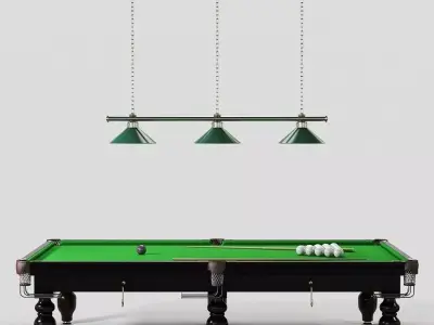 Billiards Table 3D model