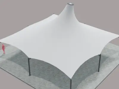 Tensile Structure 3D model