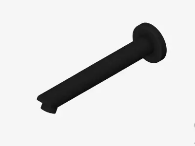 Wall Spout - Luxury - Pin Low-poly 3D model