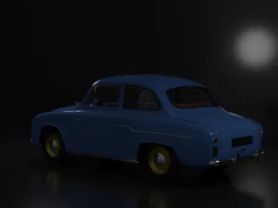 Syrena 105 3D model