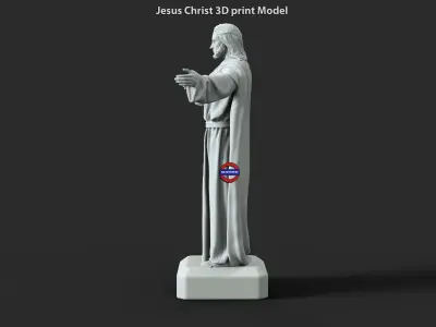 Jesus Christ vol3 statue for 3d print 3D print model