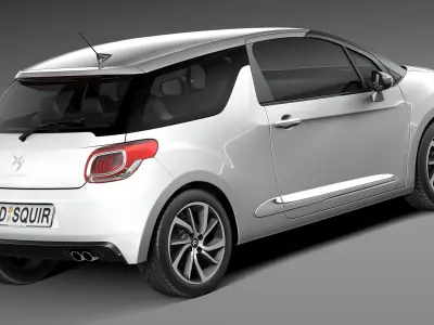 Citroen DS3 2015 3D model