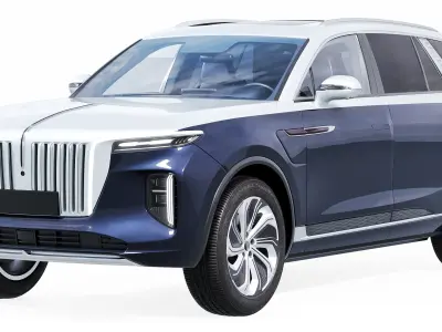 Hongqi E-HS9 3D model