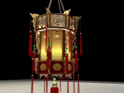Chinese Palace Lantern 3D model