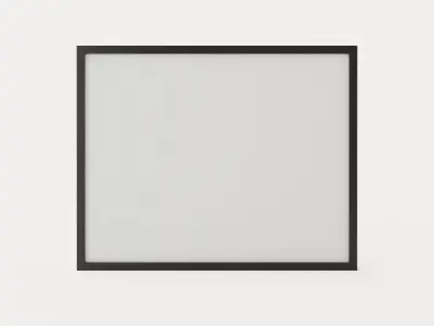 Photo art Waiting for here Low-poly 3D model