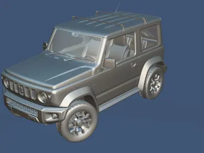 Suzuki Jimny - 2018 model 3D model