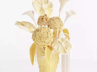 Bouquet-H57 3D model