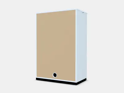 GALANT Cabinet with doors Low-poly 3D model