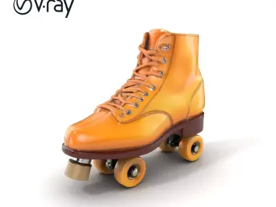 Leisure Skate Classic Design model pack Low-poly 3D model