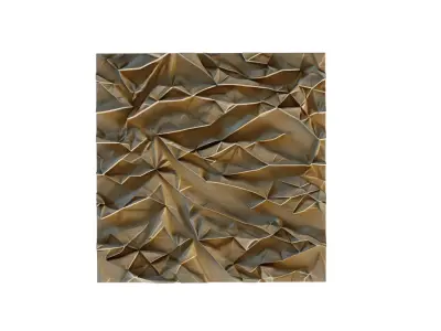 mural decor set wall panel 28 3D model