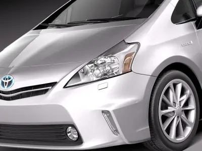 Toyota Prius V 2012 3D model