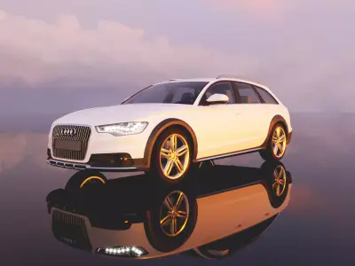 AUDI car 3D model