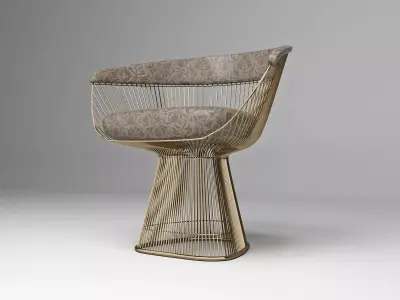 Platner Lounge Chair 3D model