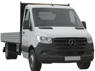 Mercedes-Benz Sprinter Chassis Cab MAXI L4 3D model