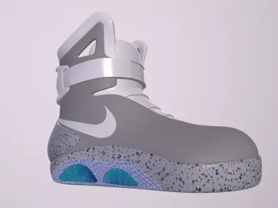 NIKE AIR MAG STYLISED SHOES PBR Low-poly 3D model