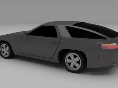 Porsche 928 3D model