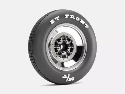 15x4 Sander 752 Wheel MT ET Front Tire 26x4R15 3D print model