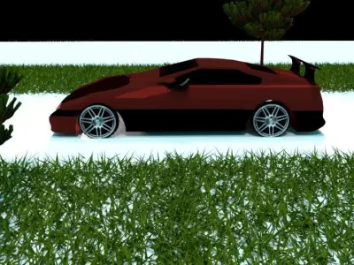 Car 3D modeling 3D model
