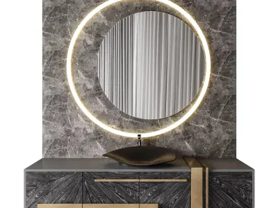 Luxury Bathroom 47 3D model