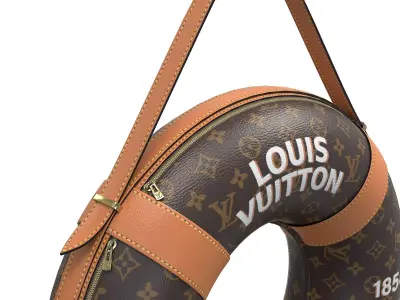 Louis Vuitton Lifebuoy Bag Low-poly 3D model