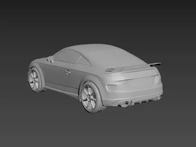 Audi TT 2021 Body For Print 3D print model