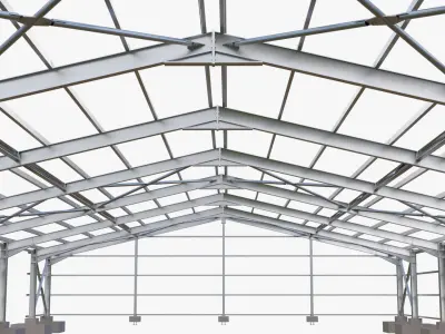 Steel Structure Building  3D model