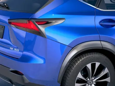 Lexus NX300 2018 3D model
