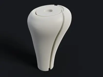 E28 Gear Shift Knob 2 3D print model