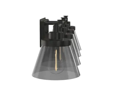 Hinton Collection Four-Light 3D model