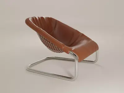 Cortina Armchair 3D model