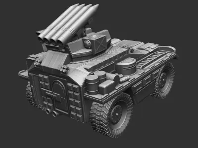 Futuristic car-XXXYYY 3D print model
