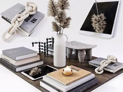 Decorative Combination Modern Decoration 3D model