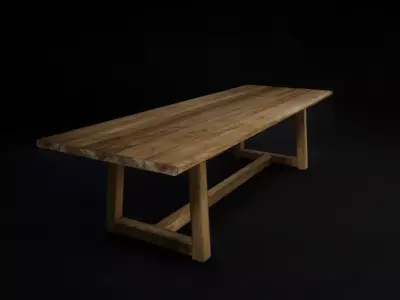 dining table  3D model