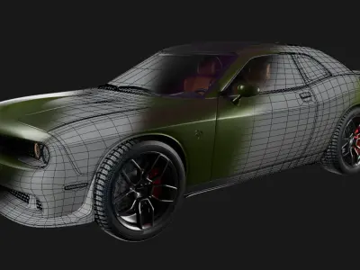 Dodge Hellcat SRT 3D model