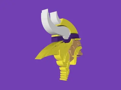 Minnesota Vikings Team Logo 3D model