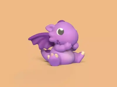 Baby Dragon 3D print model