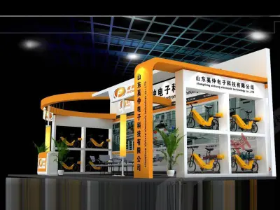 Exhibition - Area - 12X6-3DMAX2009-09 3D model