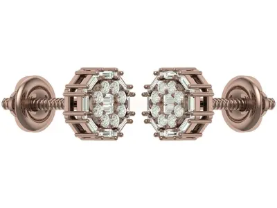 Earring 3D print model 27