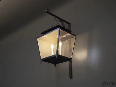 Hotel Costes Paris Exterior Light Free 3D model