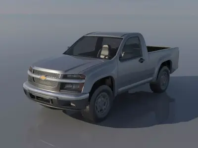 Chevrolet Colorado 2005 Regular Cab 3D print model