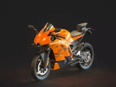 Base model  KTM 990RC 2026 3D model