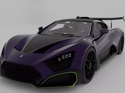 Zenvo TSR-S 3D model